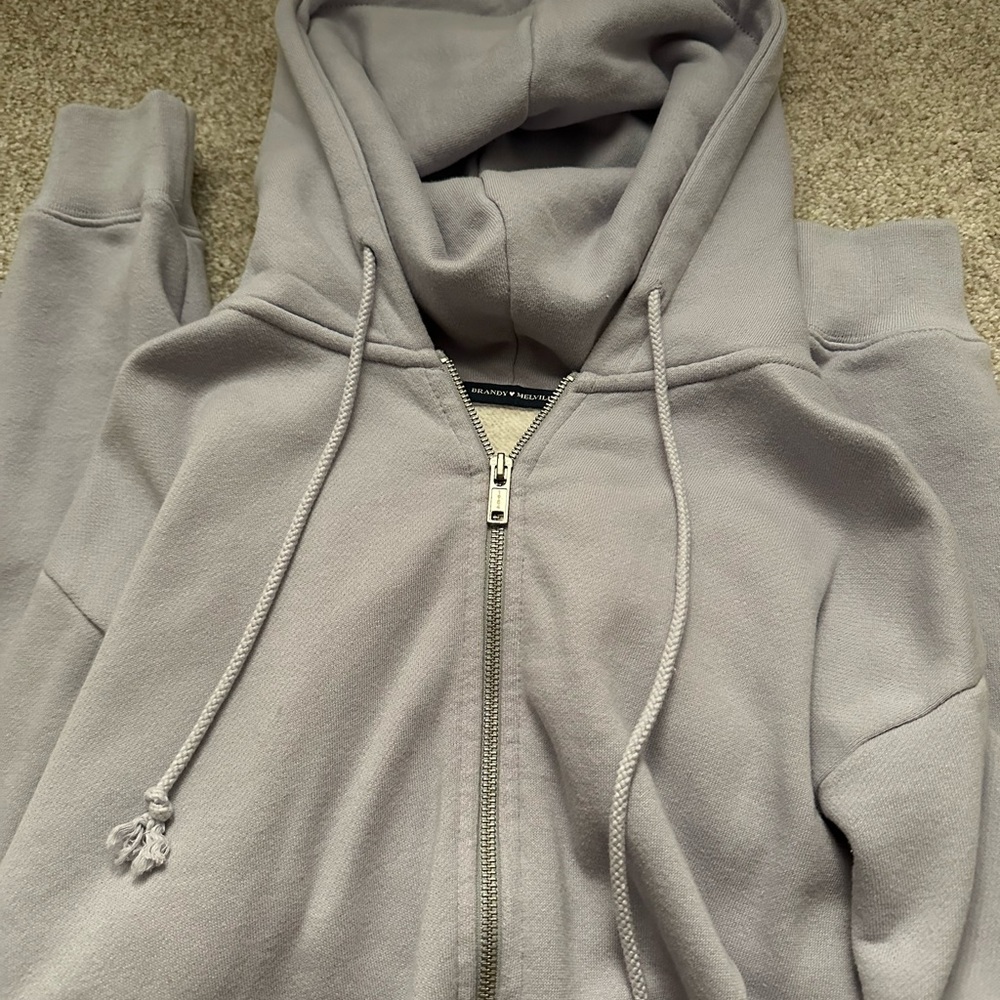 brandy Melville zip up jacket